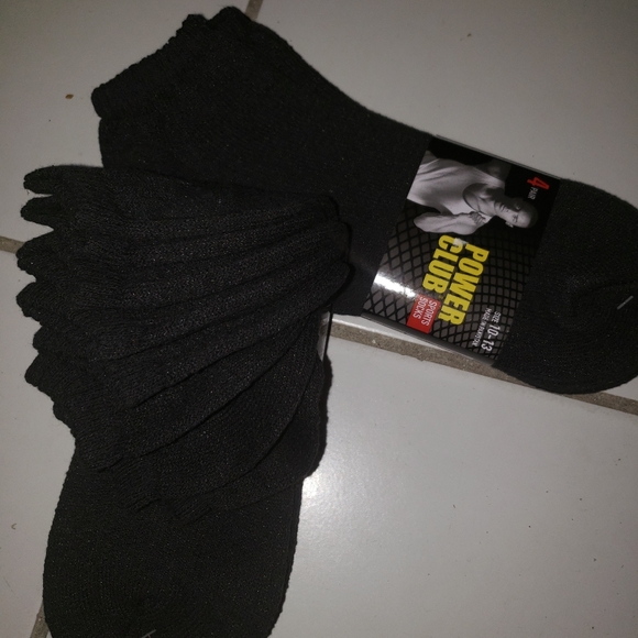 Power Club No Show Cut Socks Black - Picture 3 of 4